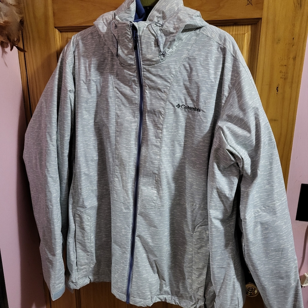 Womans Columbia Interchange Winter Coat 3Xl